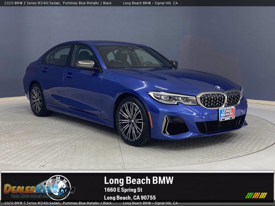 2020 BMW 3 Series M340i Sedan Portimao Blue Metallic / Black Photo #1