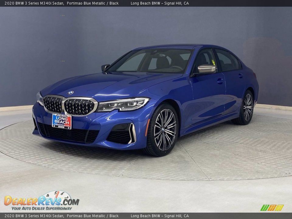 2020 BMW 3 Series M340i Sedan Portimao Blue Metallic / Black Photo #3