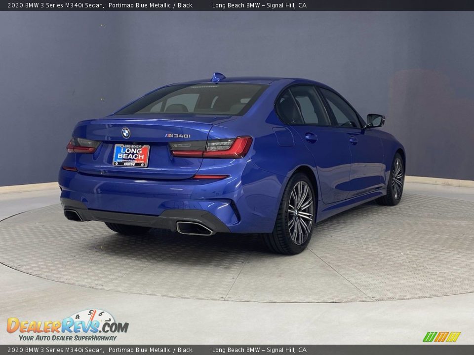 2020 BMW 3 Series M340i Sedan Portimao Blue Metallic / Black Photo #5