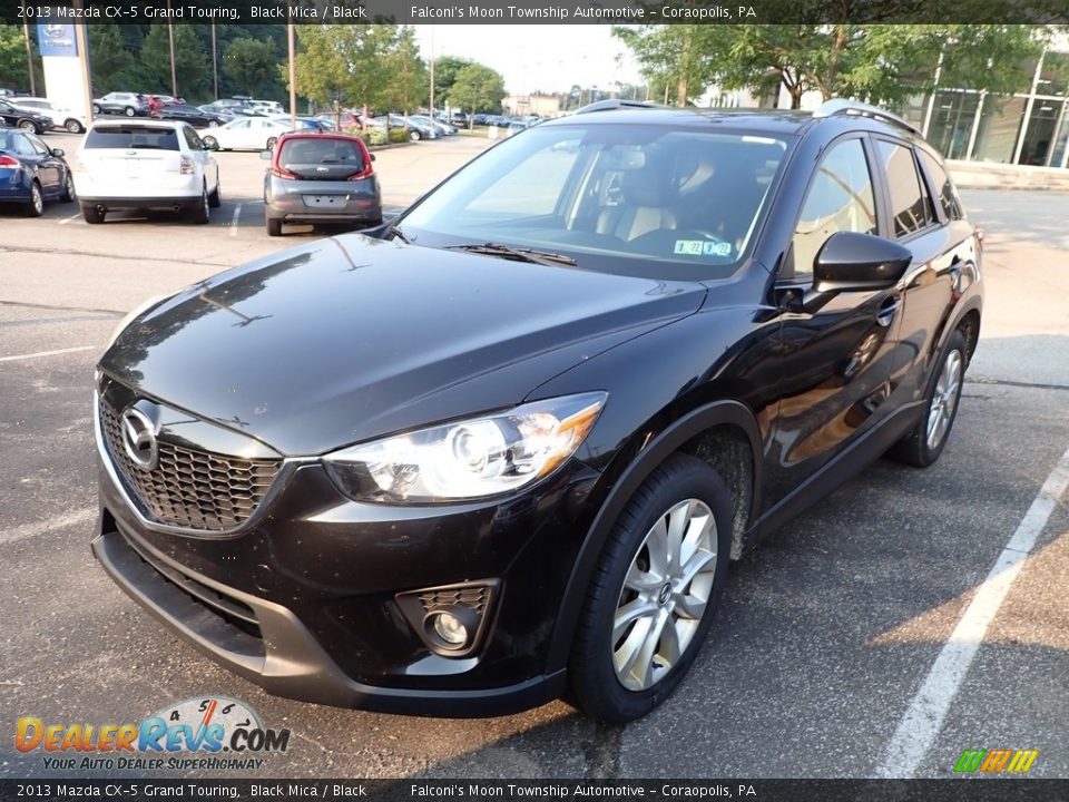 2013 Mazda CX-5 Grand Touring Black Mica / Black Photo #1