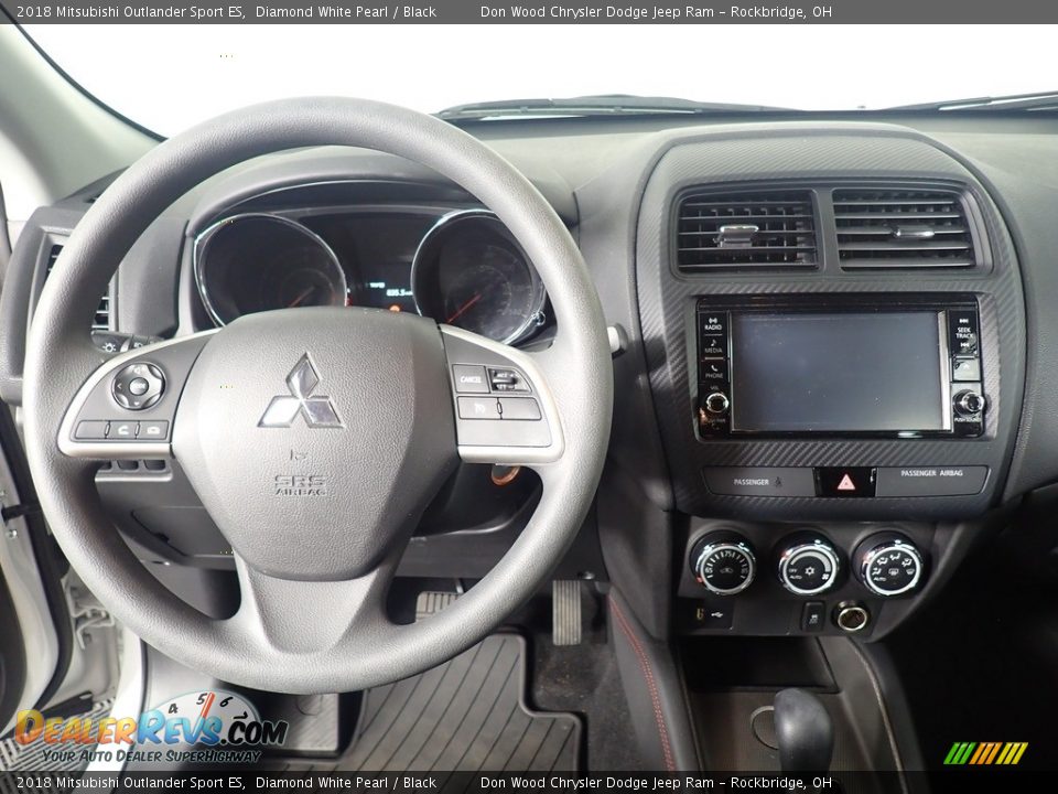 2018 Mitsubishi Outlander Sport ES Diamond White Pearl / Black Photo #20
