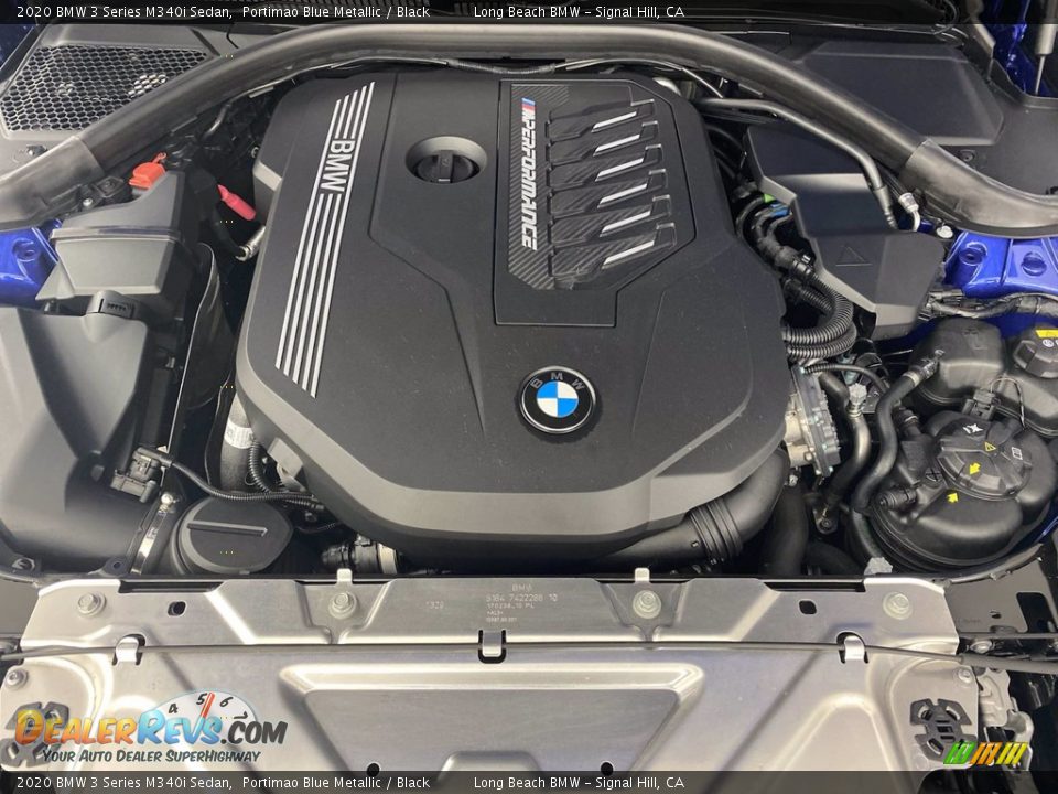 2020 BMW 3 Series M340i Sedan Portimao Blue Metallic / Black Photo #12