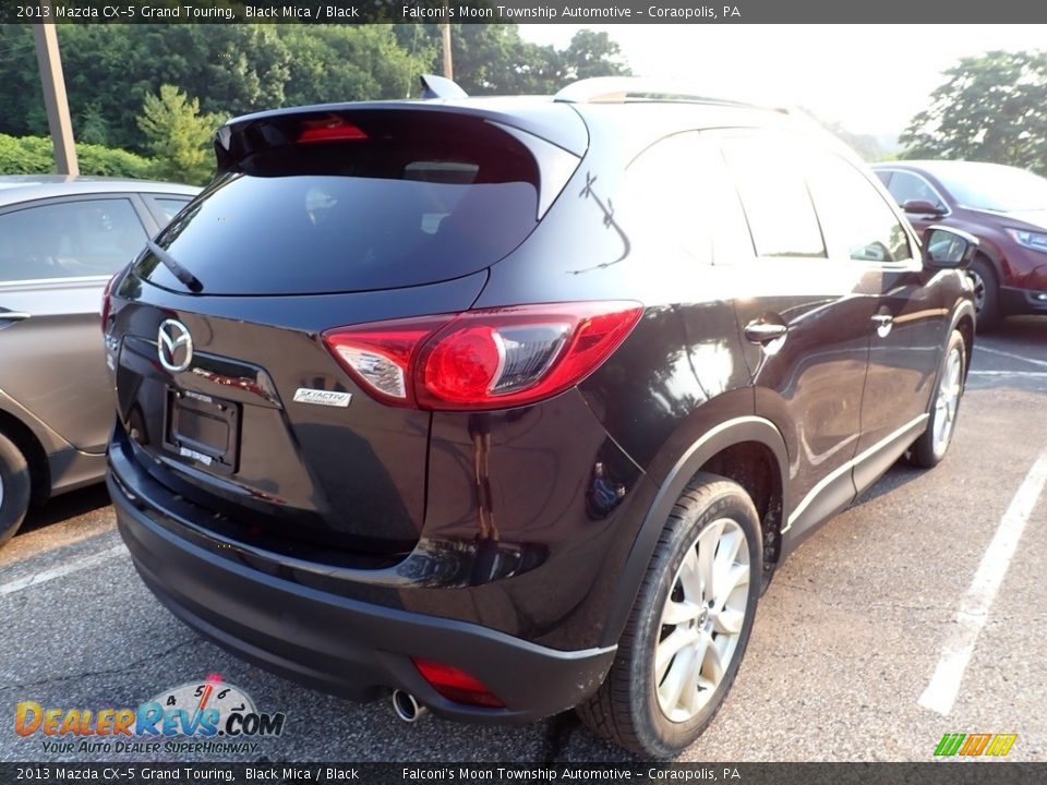 2013 Mazda CX-5 Grand Touring Black Mica / Black Photo #4