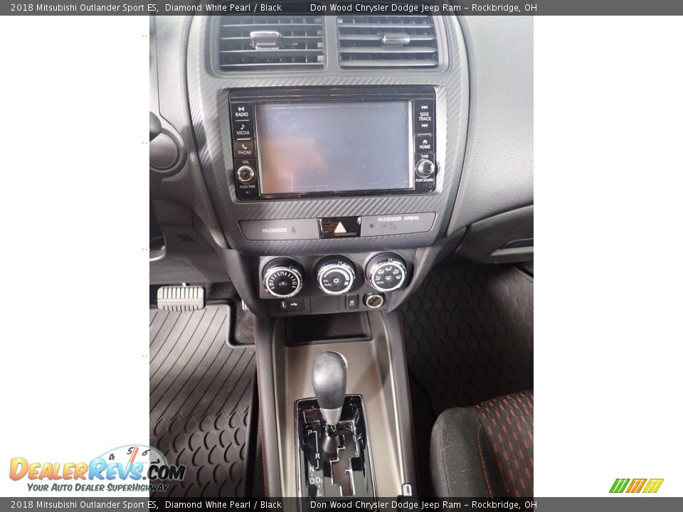 2018 Mitsubishi Outlander Sport ES Diamond White Pearl / Black Photo #23