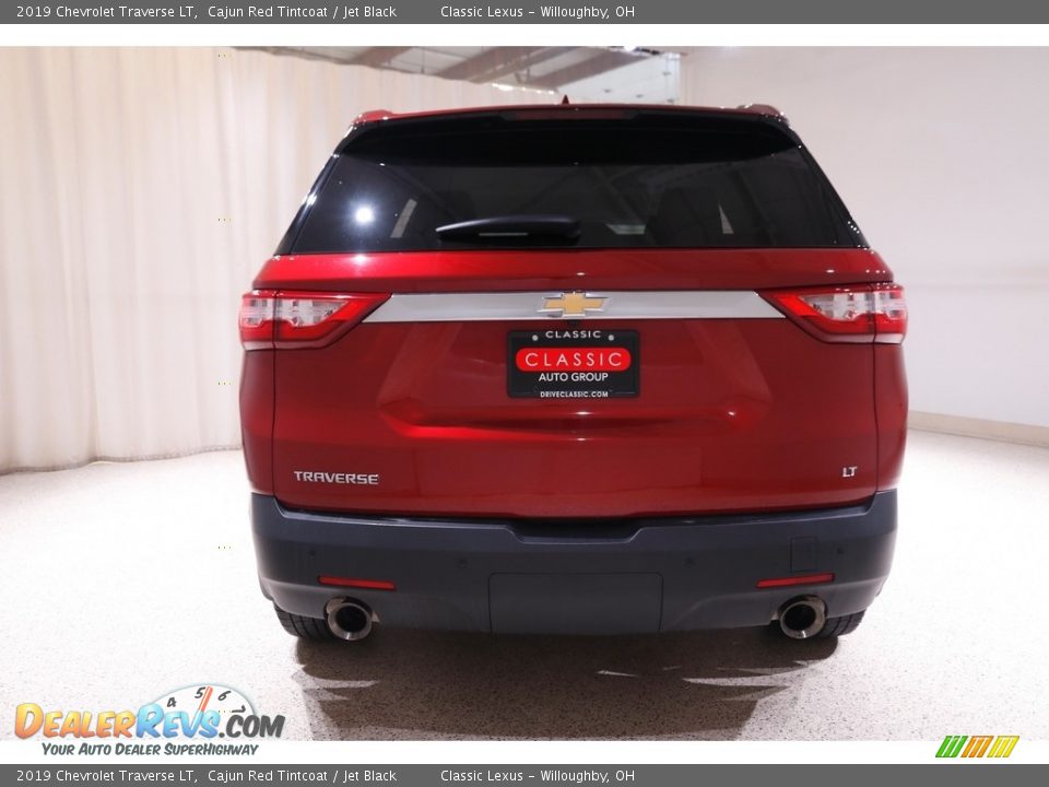 2019 Chevrolet Traverse LT Cajun Red Tintcoat / Jet Black Photo #18