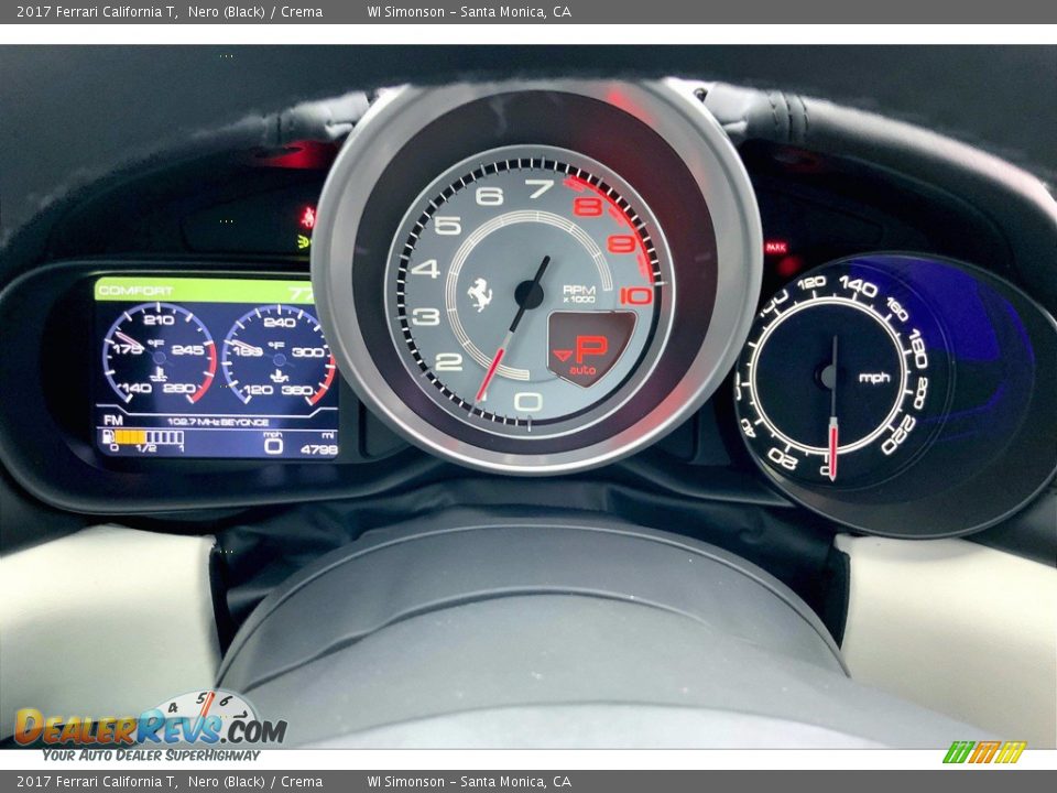 2017 Ferrari California T Gauges Photo #23