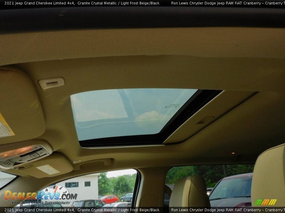 2021 Jeep Grand Cherokee Limited 4x4 Granite Crystal Metallic / Light Frost Beige/Black Photo #15