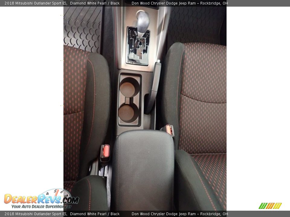 2018 Mitsubishi Outlander Sport ES Diamond White Pearl / Black Photo #26