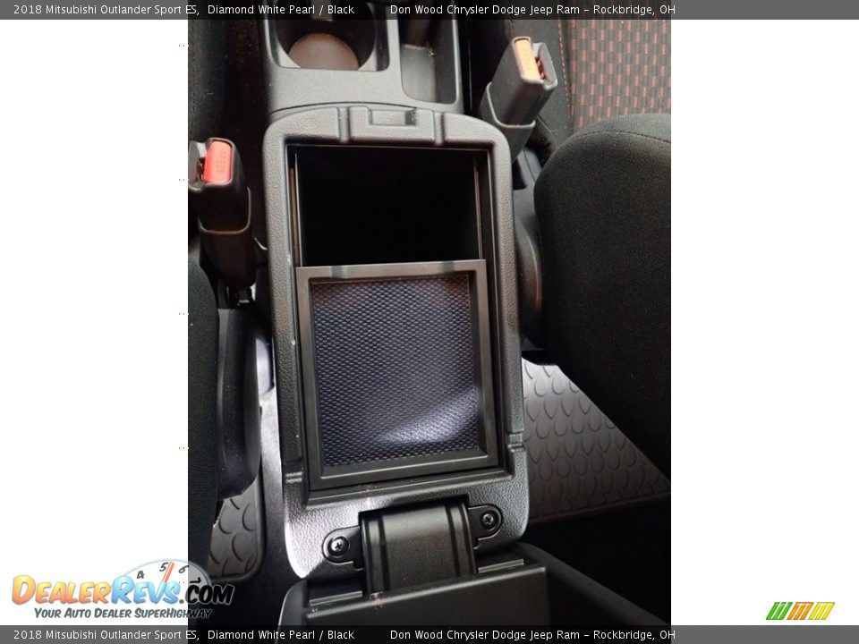 2018 Mitsubishi Outlander Sport ES Diamond White Pearl / Black Photo #27
