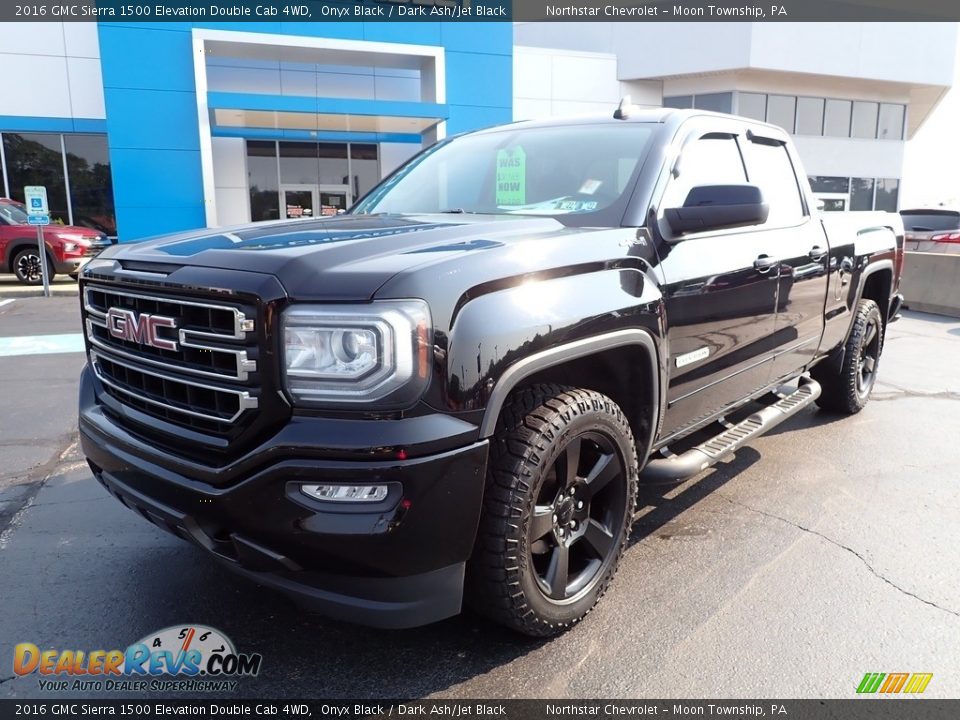 Onyx Black 2016 GMC Sierra 1500 Elevation Double Cab 4WD Photo #2