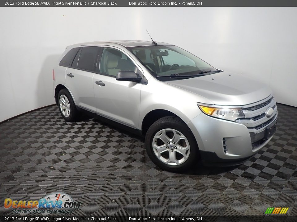 2013 Ford Edge SE AWD Ingot Silver Metallic / Charcoal Black Photo #2