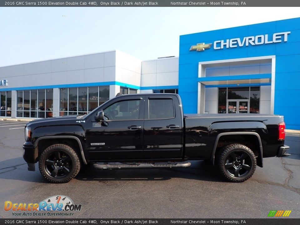 Onyx Black 2016 GMC Sierra 1500 Elevation Double Cab 4WD Photo #3