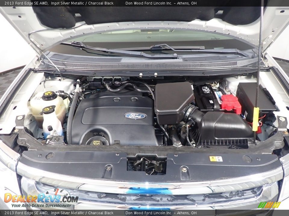 2013 Ford Edge SE AWD Ingot Silver Metallic / Charcoal Black Photo #6