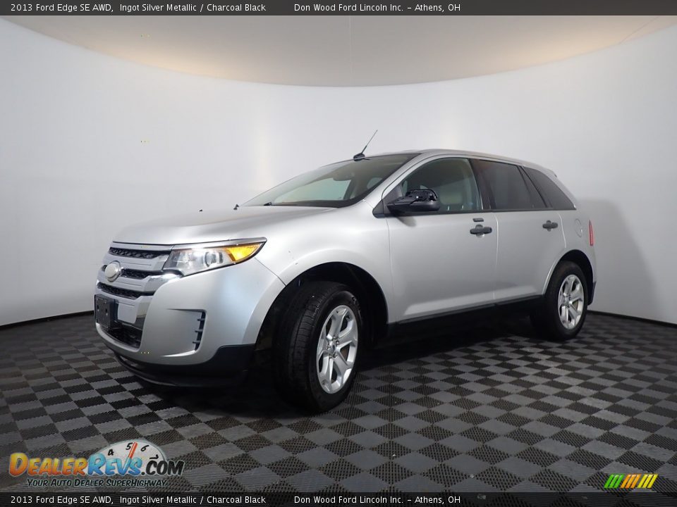 2013 Ford Edge SE AWD Ingot Silver Metallic / Charcoal Black Photo #7
