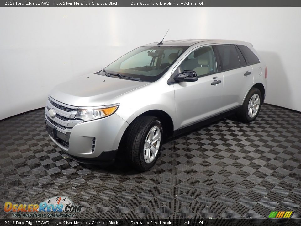 2013 Ford Edge SE AWD Ingot Silver Metallic / Charcoal Black Photo #8