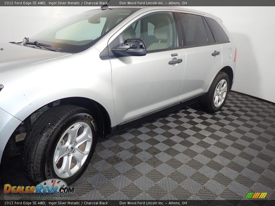 2013 Ford Edge SE AWD Ingot Silver Metallic / Charcoal Black Photo #9