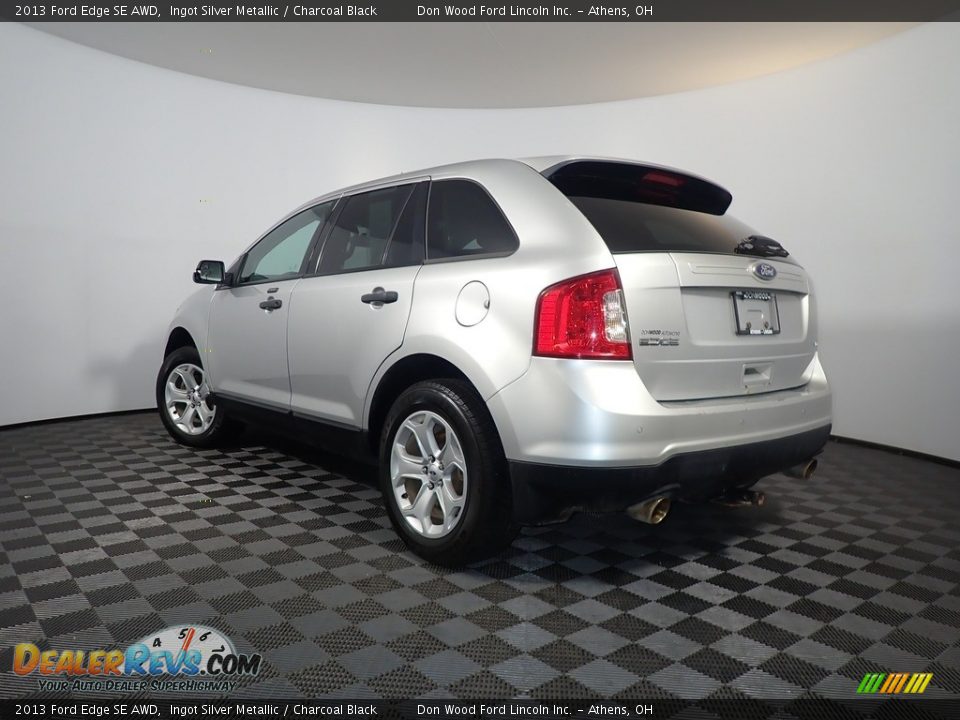 2013 Ford Edge SE AWD Ingot Silver Metallic / Charcoal Black Photo #10