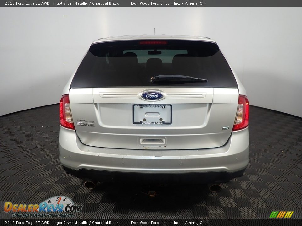 2013 Ford Edge SE AWD Ingot Silver Metallic / Charcoal Black Photo #12