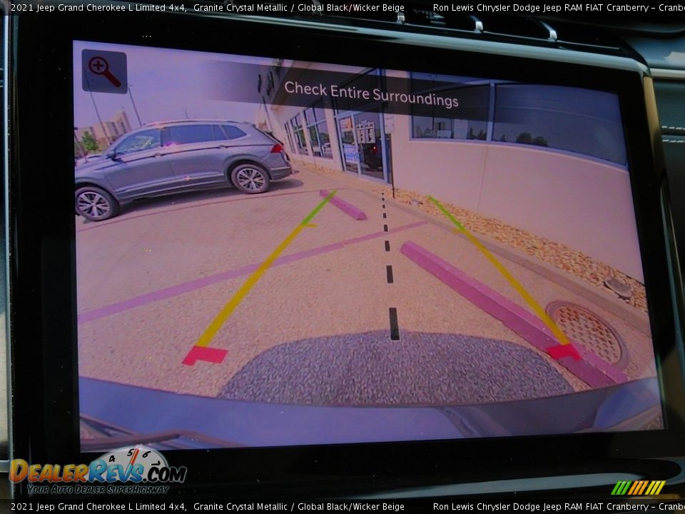 2021 Jeep Grand Cherokee L Limited 4x4 Granite Crystal Metallic / Global Black/Wicker Beige Photo #19