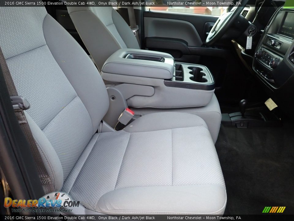 Front Seat of 2016 GMC Sierra 1500 Elevation Double Cab 4WD Photo #14