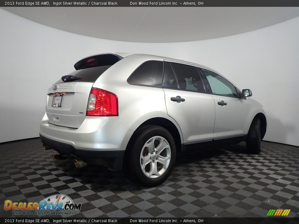 2013 Ford Edge SE AWD Ingot Silver Metallic / Charcoal Black Photo #15
