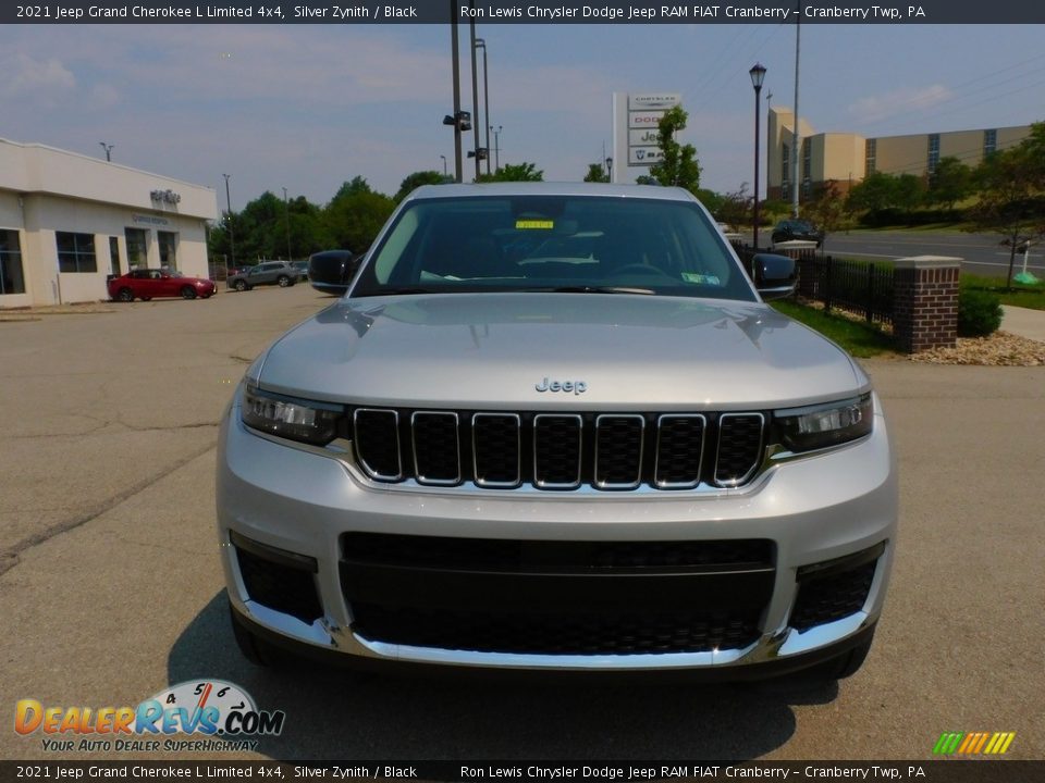 2021 Jeep Grand Cherokee L Limited 4x4 Silver Zynith / Black Photo #2
