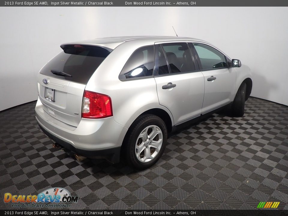 2013 Ford Edge SE AWD Ingot Silver Metallic / Charcoal Black Photo #16