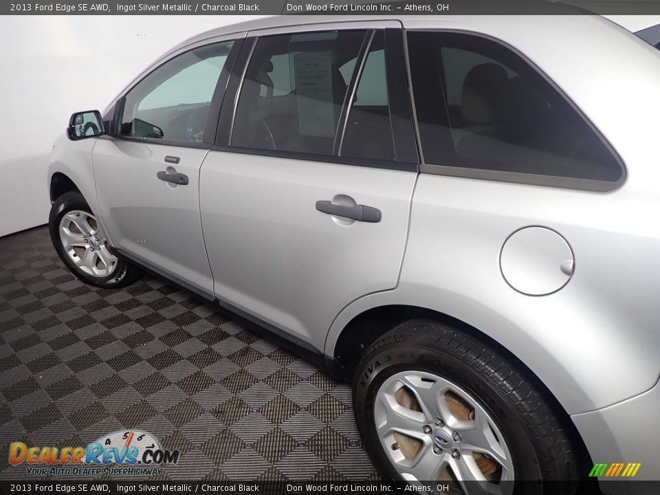 2013 Ford Edge SE AWD Ingot Silver Metallic / Charcoal Black Photo #17