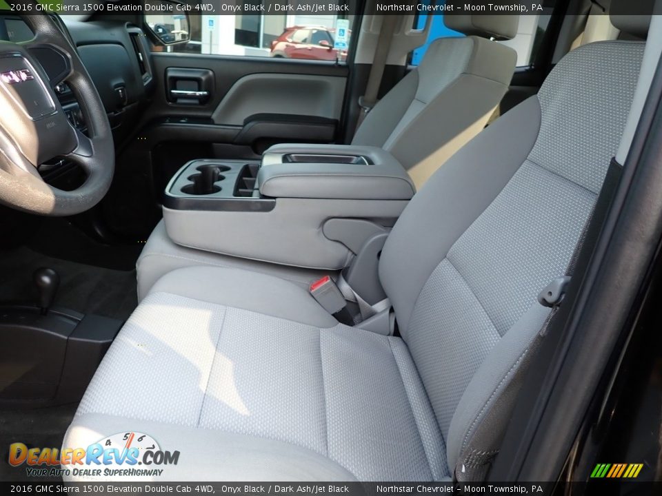 Front Seat of 2016 GMC Sierra 1500 Elevation Double Cab 4WD Photo #19