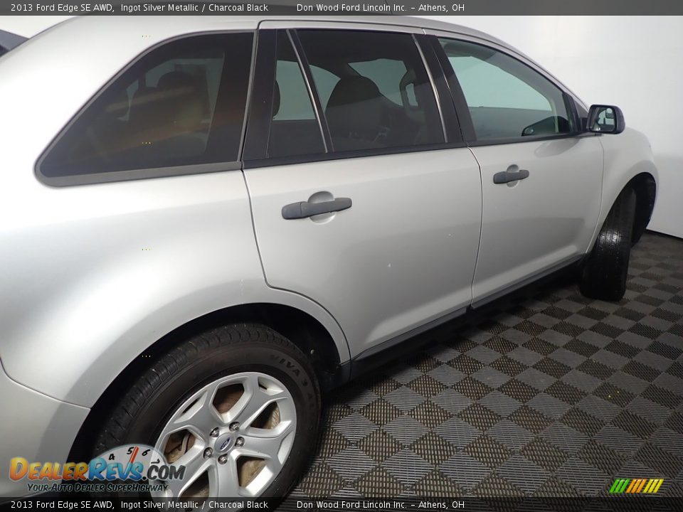 2013 Ford Edge SE AWD Ingot Silver Metallic / Charcoal Black Photo #18