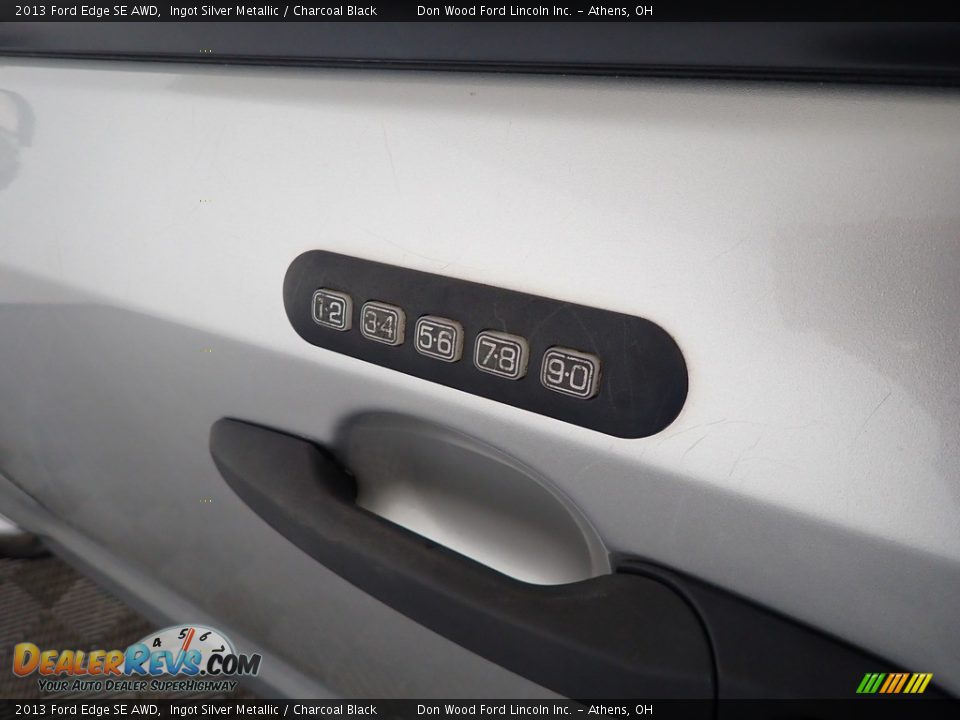 2013 Ford Edge SE AWD Ingot Silver Metallic / Charcoal Black Photo #19