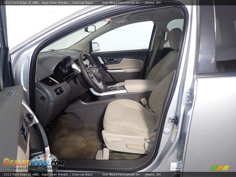 2013 Ford Edge SE AWD Ingot Silver Metallic / Charcoal Black Photo #22