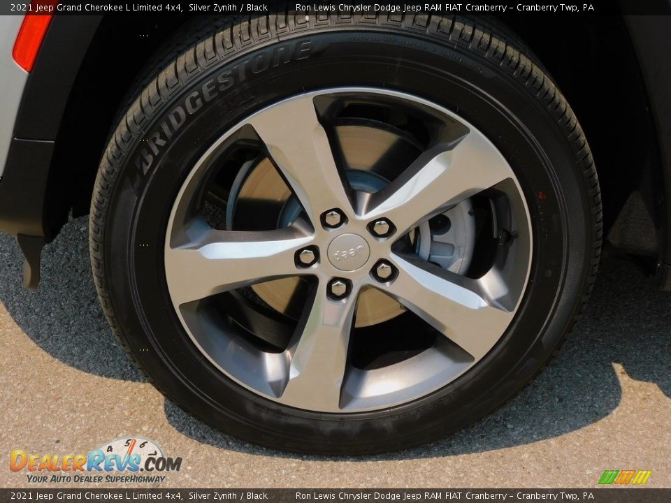2021 Jeep Grand Cherokee L Limited 4x4 Silver Zynith / Black Photo #10