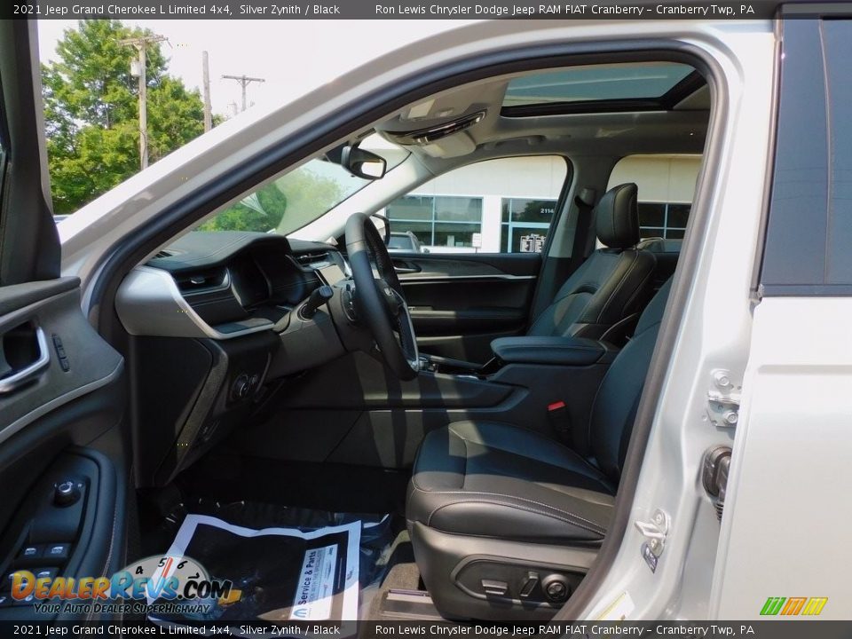 2021 Jeep Grand Cherokee L Limited 4x4 Silver Zynith / Black Photo #11