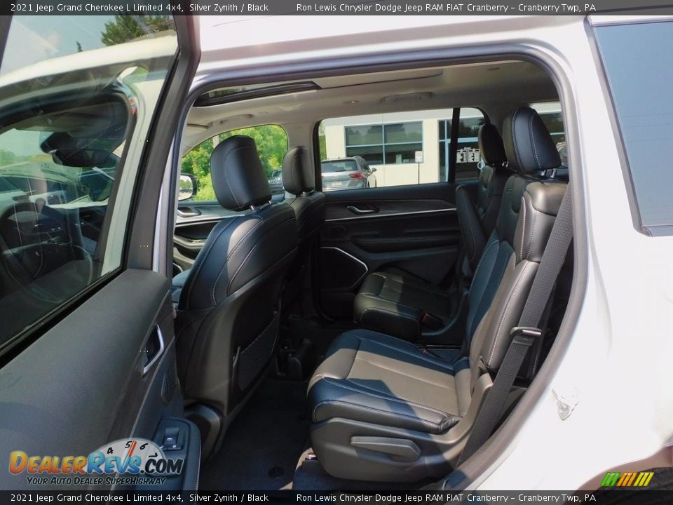 2021 Jeep Grand Cherokee L Limited 4x4 Silver Zynith / Black Photo #12