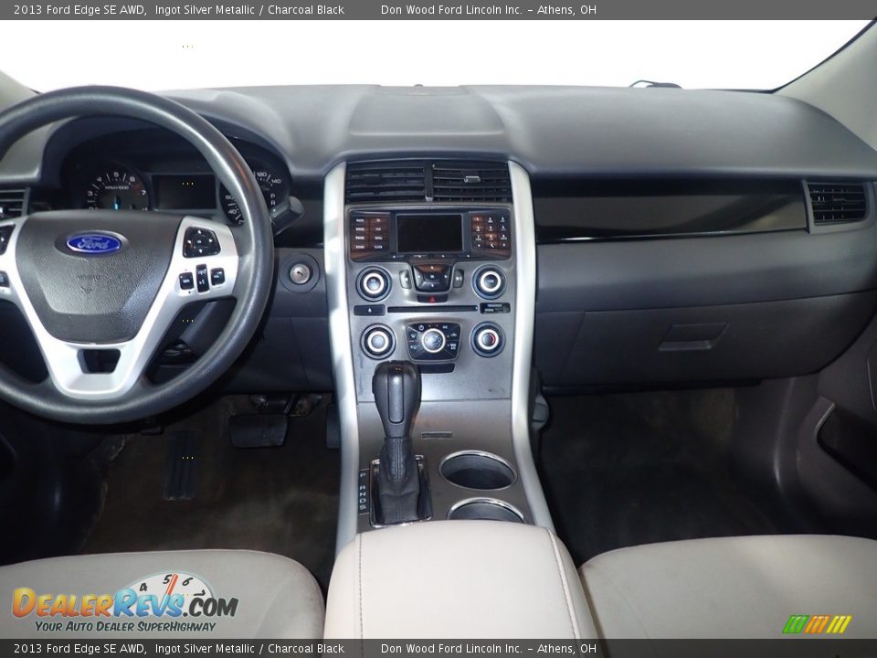 2013 Ford Edge SE AWD Ingot Silver Metallic / Charcoal Black Photo #25