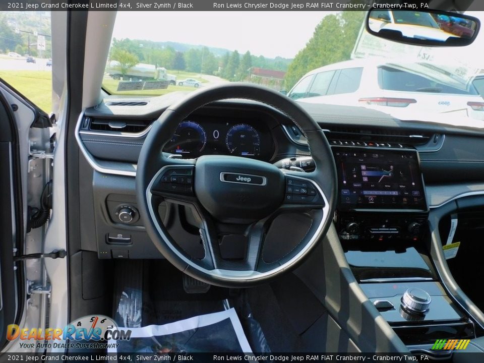 2021 Jeep Grand Cherokee L Limited 4x4 Silver Zynith / Black Photo #14