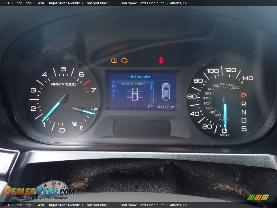 2013 Ford Edge SE AWD Ingot Silver Metallic / Charcoal Black Photo #27