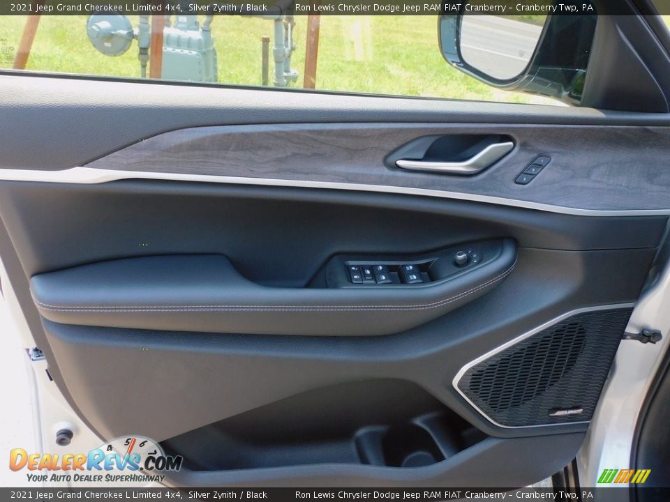 2021 Jeep Grand Cherokee L Limited 4x4 Silver Zynith / Black Photo #15