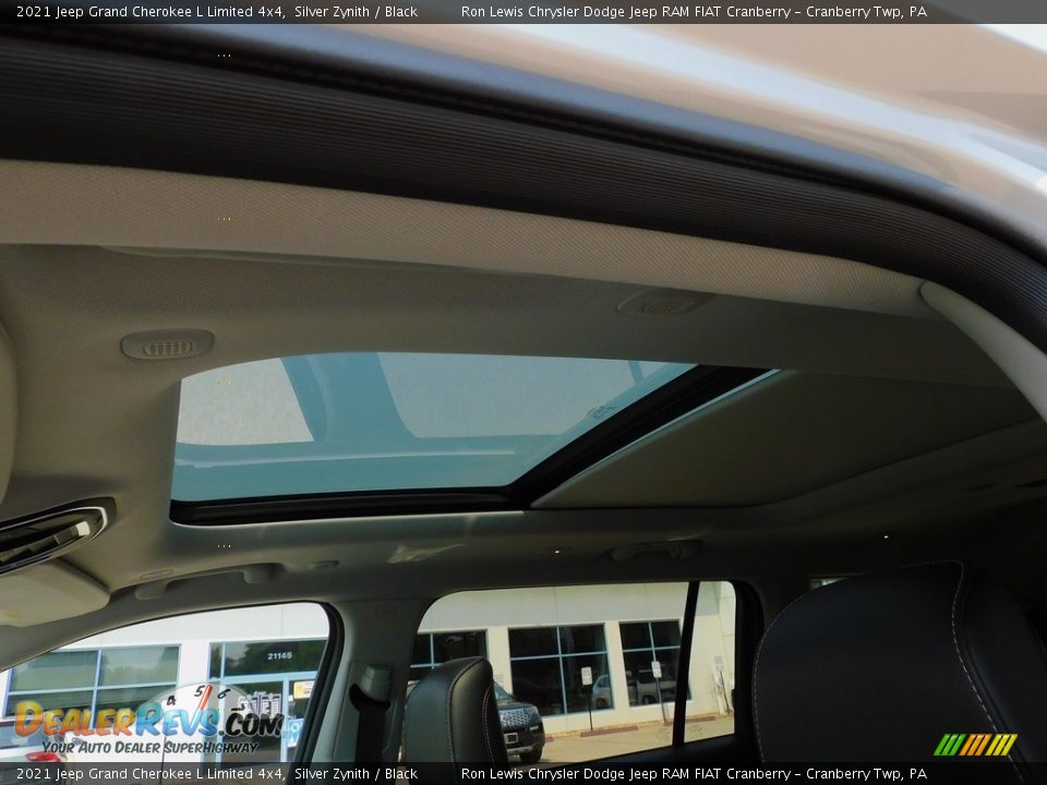 2021 Jeep Grand Cherokee L Limited 4x4 Silver Zynith / Black Photo #16