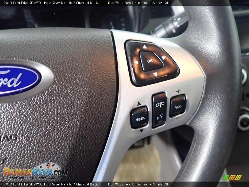 2013 Ford Edge SE AWD Ingot Silver Metallic / Charcoal Black Photo #29