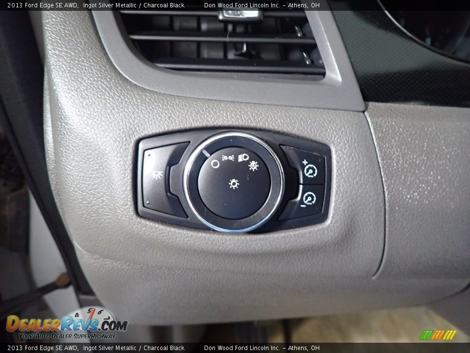 2013 Ford Edge SE AWD Ingot Silver Metallic / Charcoal Black Photo #30