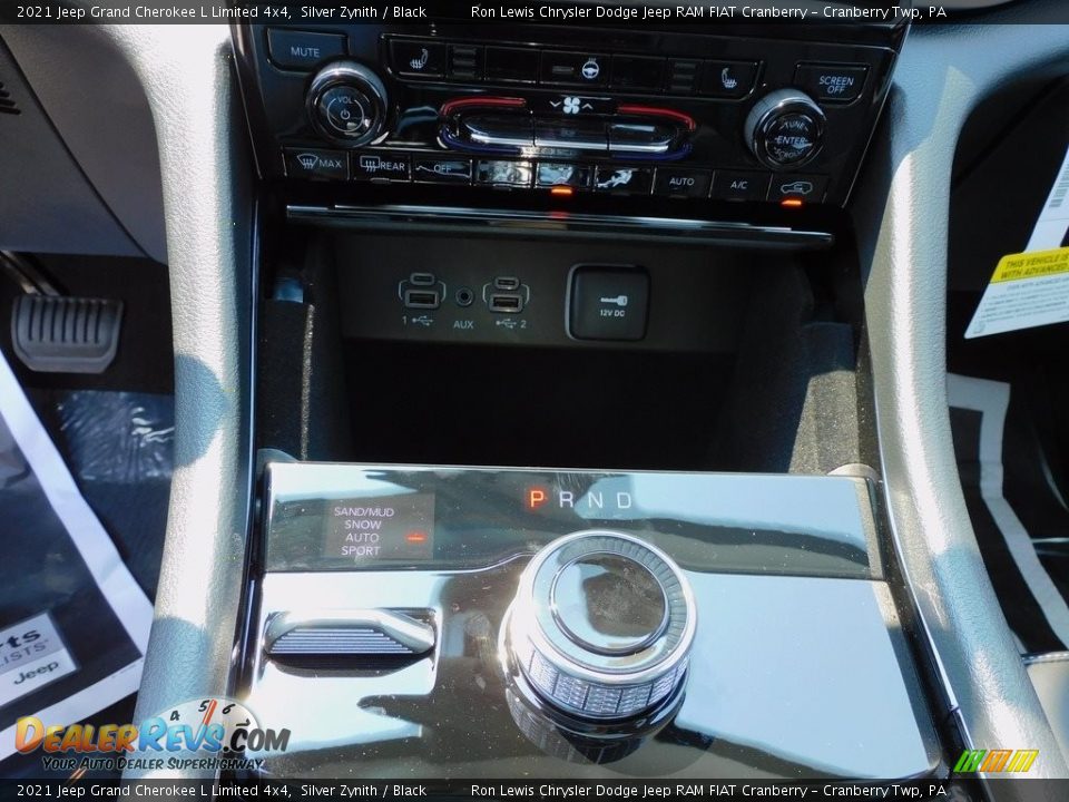 2021 Jeep Grand Cherokee L Limited 4x4 Silver Zynith / Black Photo #18