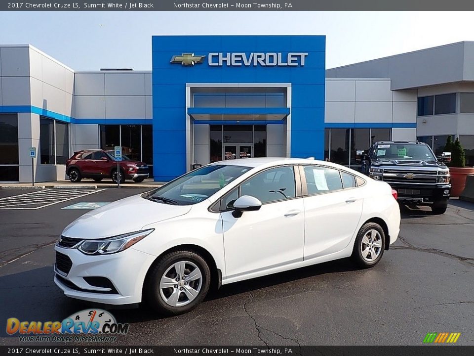 2017 Chevrolet Cruze LS Summit White / Jet Black Photo #1