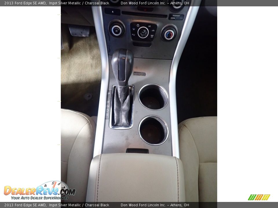 2013 Ford Edge SE AWD Ingot Silver Metallic / Charcoal Black Photo #31