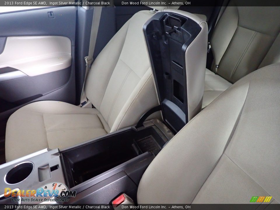 2013 Ford Edge SE AWD Ingot Silver Metallic / Charcoal Black Photo #32