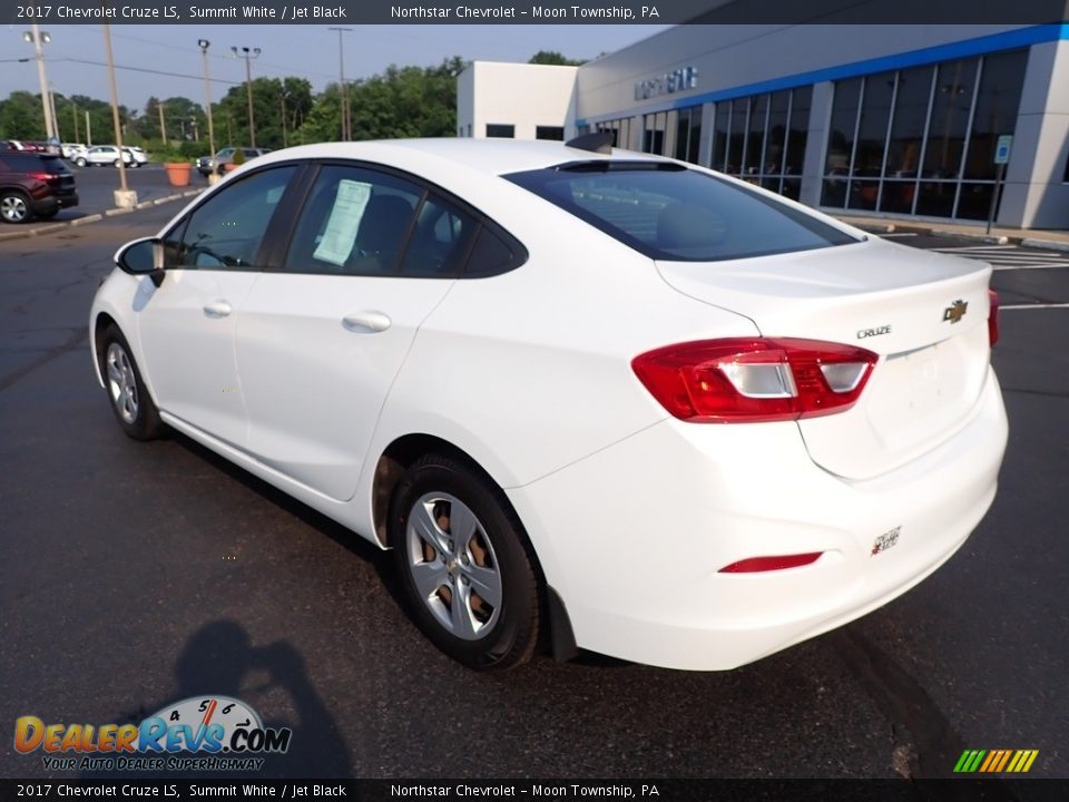 2017 Chevrolet Cruze LS Summit White / Jet Black Photo #4