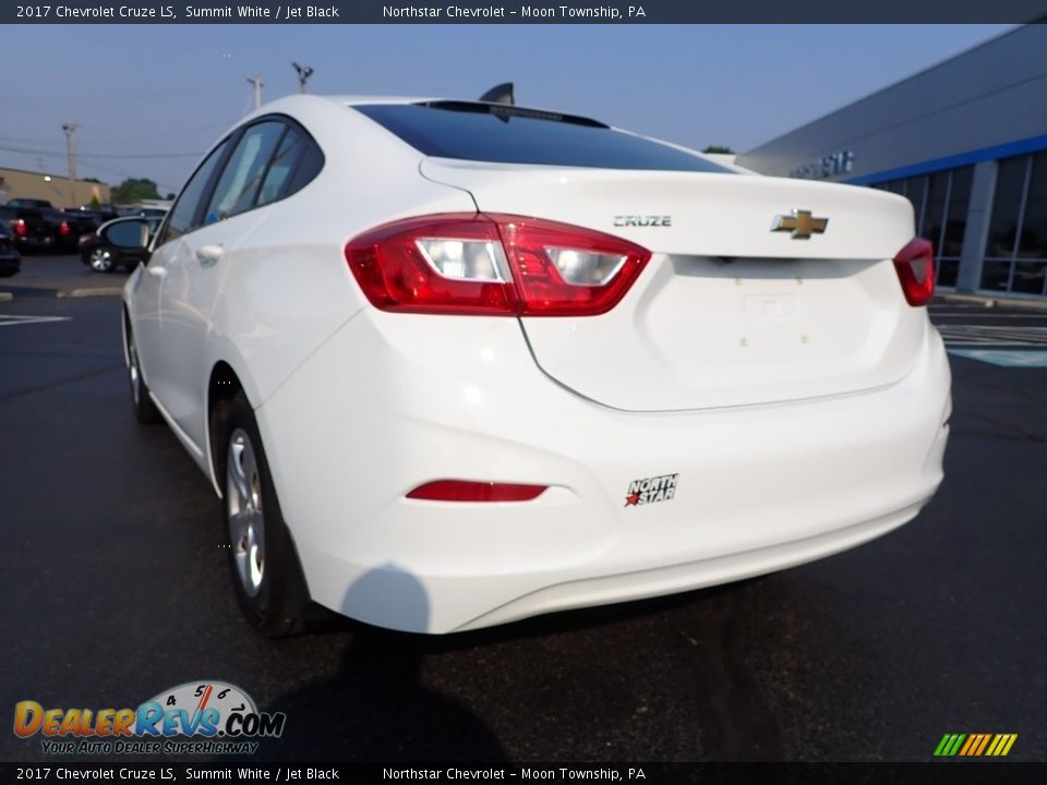 2017 Chevrolet Cruze LS Summit White / Jet Black Photo #5