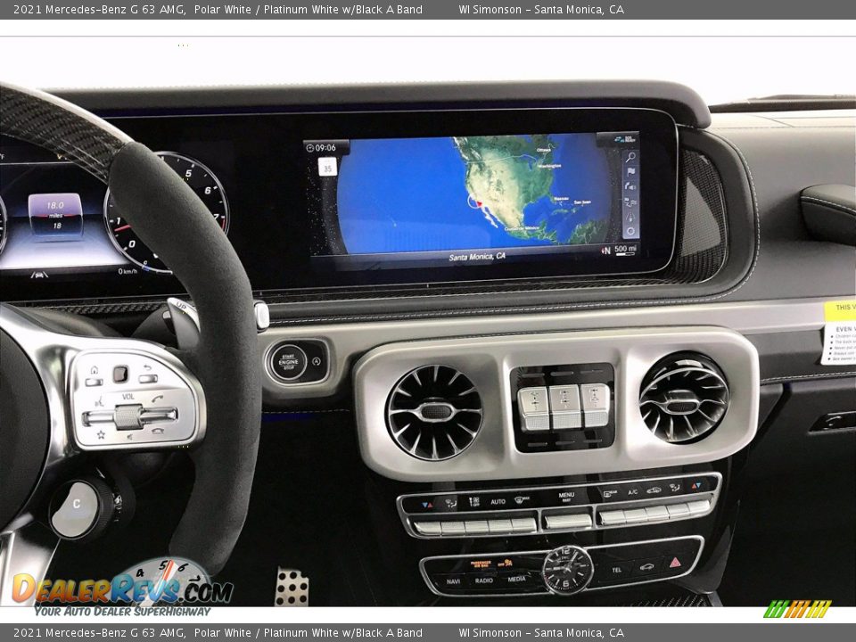 Controls of 2021 Mercedes-Benz G 63 AMG Photo #7