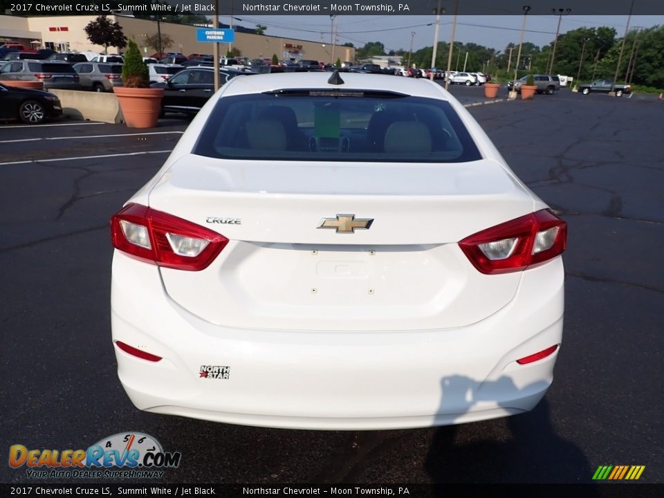 2017 Chevrolet Cruze LS Summit White / Jet Black Photo #6